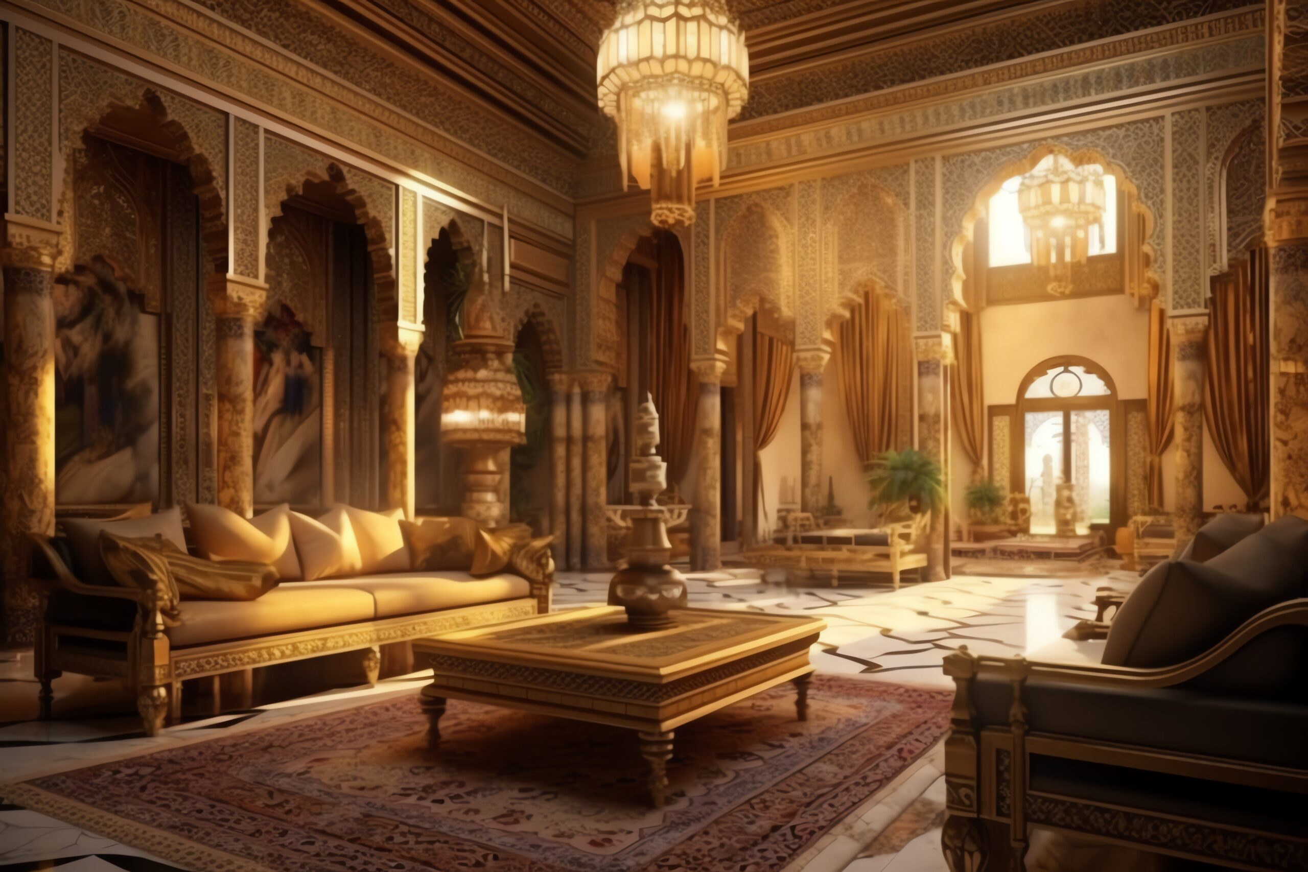 vecteezy_very-luxurious-room-and-large-with-walls-decorated-with_31341169